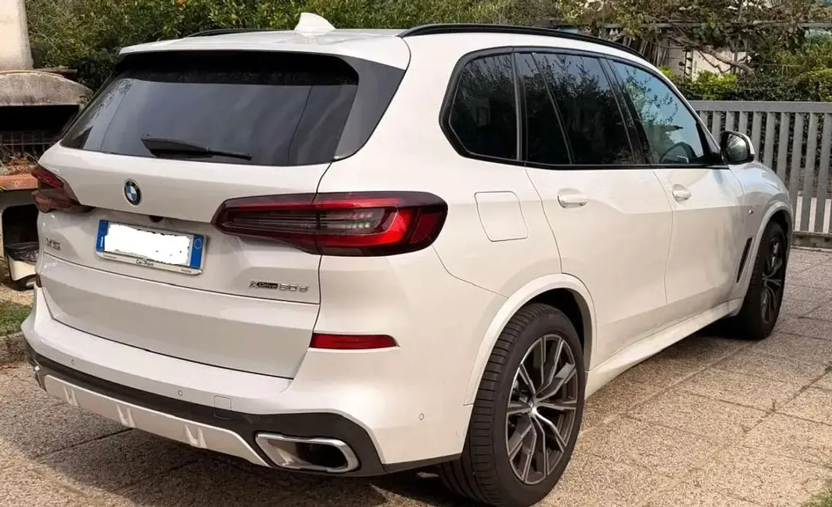 Usata BMW X5 M Sport 286 CV (210 kW) 2022 Bianco SUV