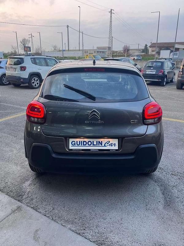 Usata Citroën C3 PureTech 82 CV (60 kW) 2018 Argento Utilitaria