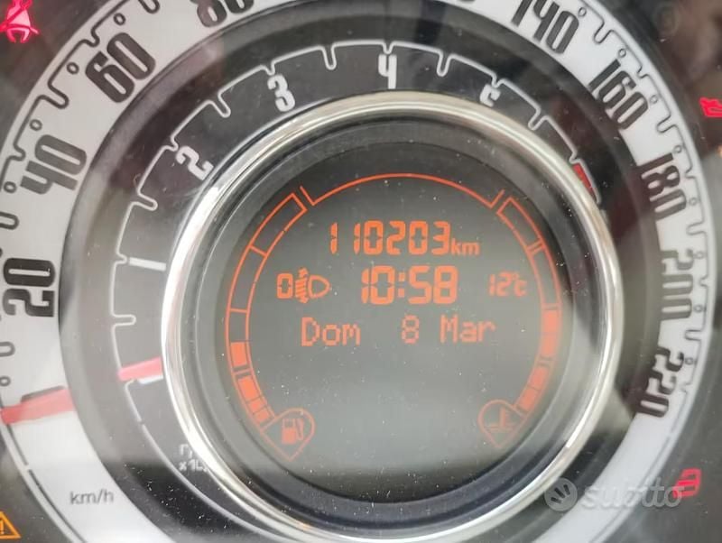 Usata Fiat 500 2015 Bianco Utilitaria