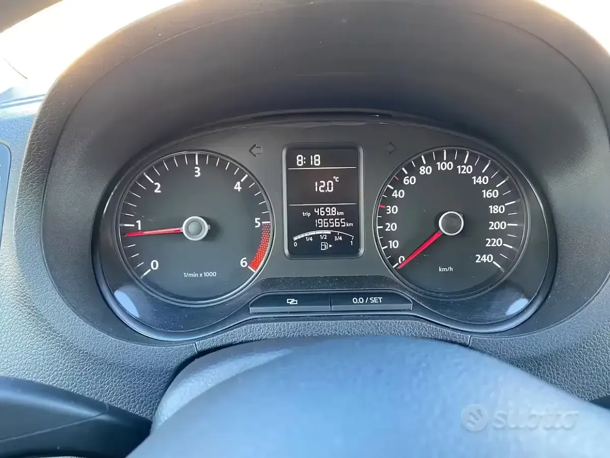 Usata VW Polo 60 CV (44 kW) 2012 Bianco Utilitaria