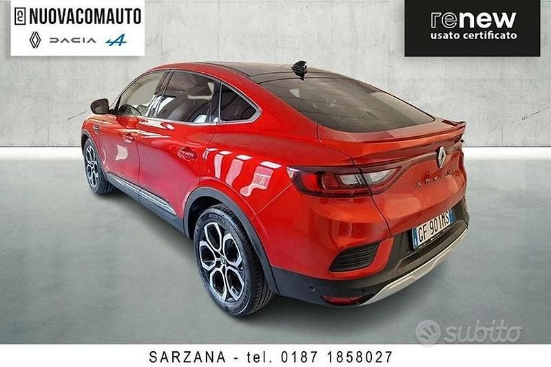Usata Renault Arkana Intens 140 CV (102 kW) 2021 Rosso SUV