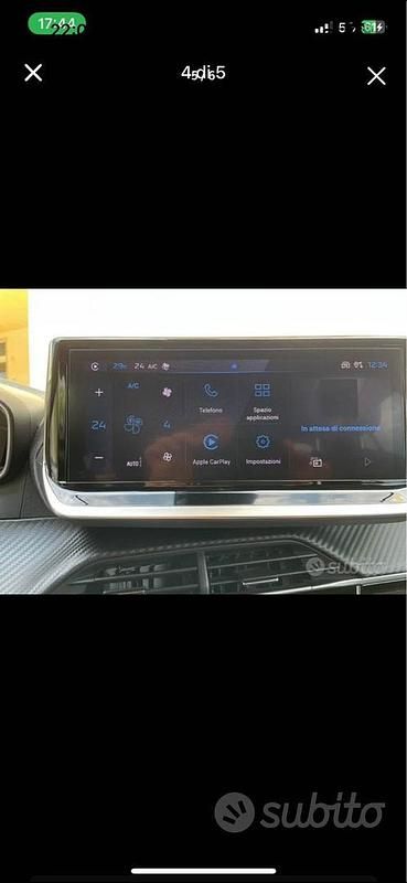 Usata Peugeot 2008 131 CV (96 kW) 2023 Verde SUV