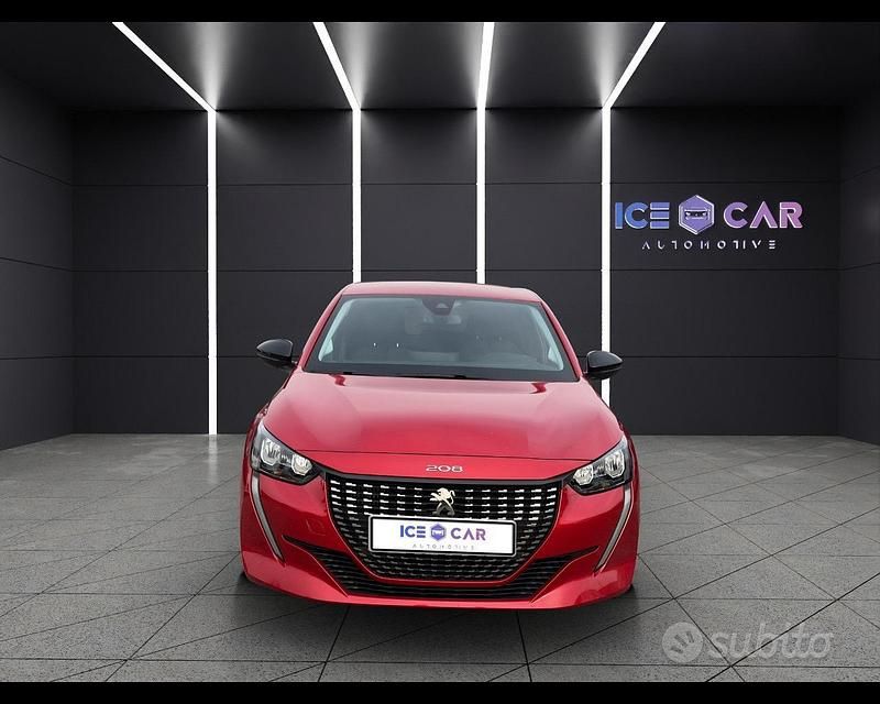 Usata Peugeot 208 Allure 101 CV (74 kW) 2022 Rosso Utilitaria