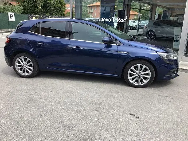 Brugt Renault Mégane Intens 110 HK (80 kW) 2018 Blå Sedan