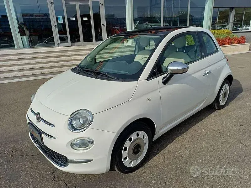 Usata Fiat 500 69 CV (50 kW) 2017 Bianco Berlina