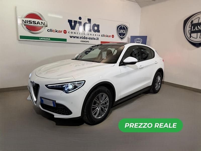 Usata Alfa Romeo Stelvio 190 CV (139 kW) 2021 Bianco SUV