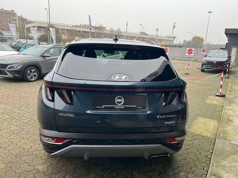 Usata Hyundai Tucson 265 CV (194 kW) 2022 Blu metallizzato SUV