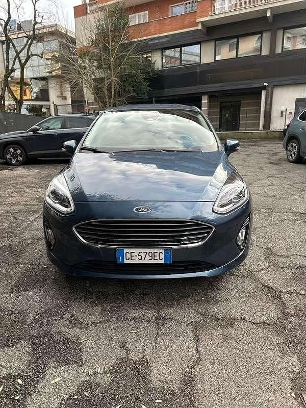 Usata Ford Fiesta Titanium S 125 CV (91 kW) 2021 Blu/azzurro Utilitaria
