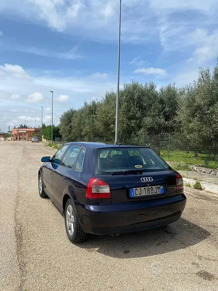 Usata Audi A3 S-Line 110 CV (80 kW) 2003 Blu Utilitaria