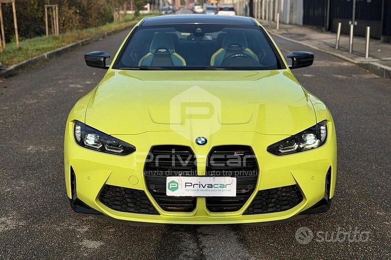 Usata BMW M4 Competition Edition 510 CV (375 kW) 2021 Giallo Coupé