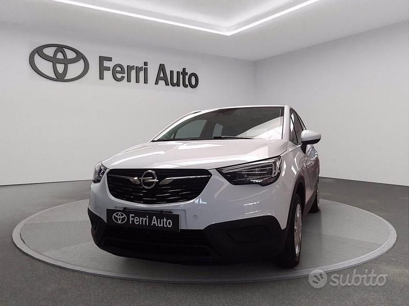 Bianco Usata 2020 Opel Crossland X S SUV | 9400 € (Ottimo prezzo) - Immagine 1/4
