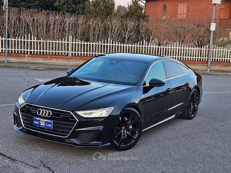 Usata Audi A7 S-Line 286 CV (210 kW) 2018 Nero Berlina