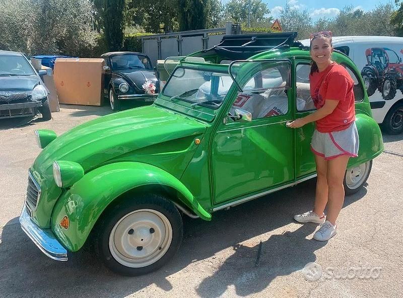 Usata Citroën 2CV 1970 Verde Berlina