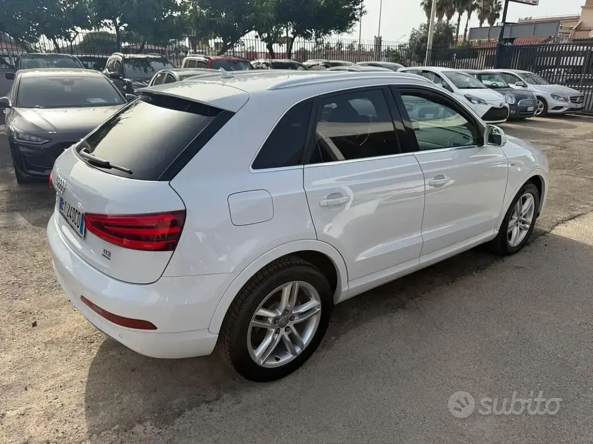 Usata Audi Q3 S-Line 177 CV (130 kW) 2015 Bianco SUV