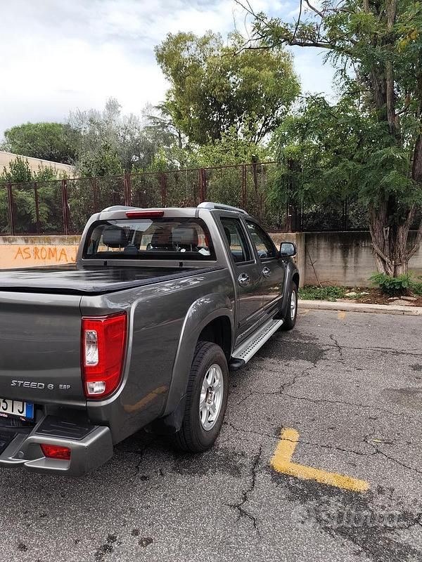 Usata Great Wall Steed 6 122 CV (89 kW) 2020 Grigio Pick-up