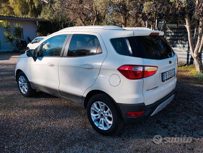 Usata Ford Ecosport Titanium S 95 CV (69 kW) 2016 Bianco SUV