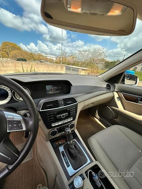 Usata Mercedes C220 2012 Nero Berlina