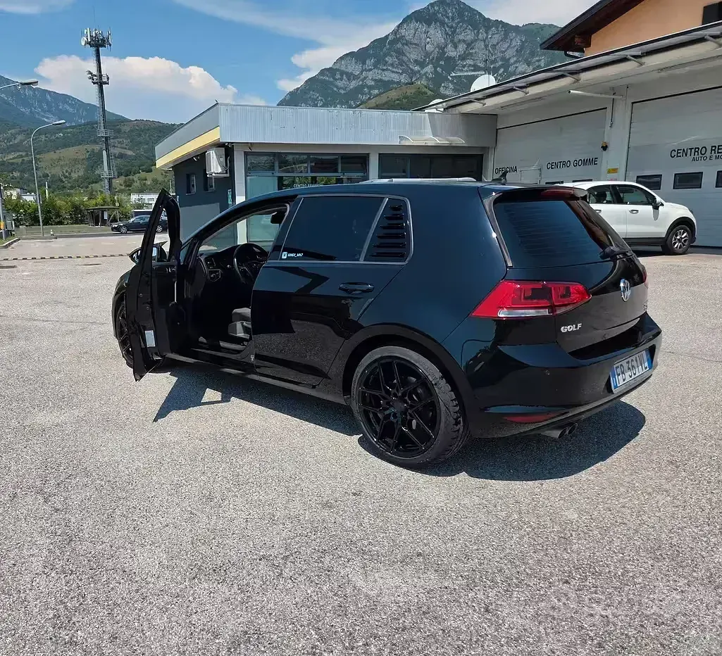 Usata VW Golf VII 150 CV (110 kW) 2015 Nero Berlina