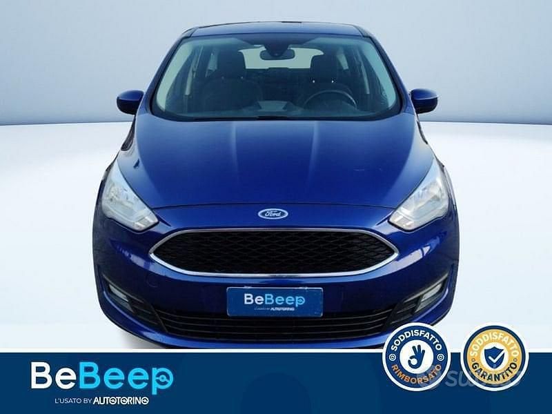 Usata Ford C-MAX S 100 CV (73 kW) 2016 Blu Monovolume