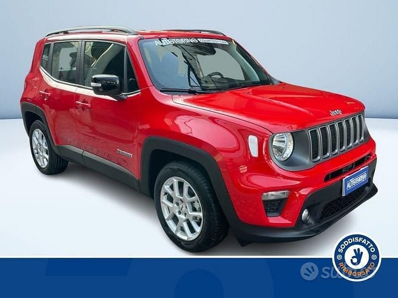 Usata Jeep Renegade Limited 130 CV (95 kW) 2024 Rosso SUV