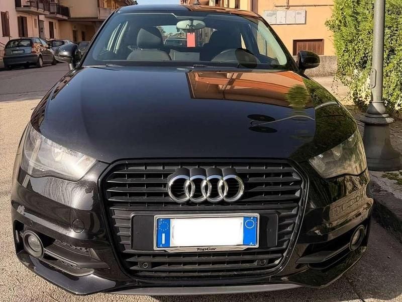 Usata Audi A1 S-Line 105 CV (77 kW) 2015 Nero Berlina