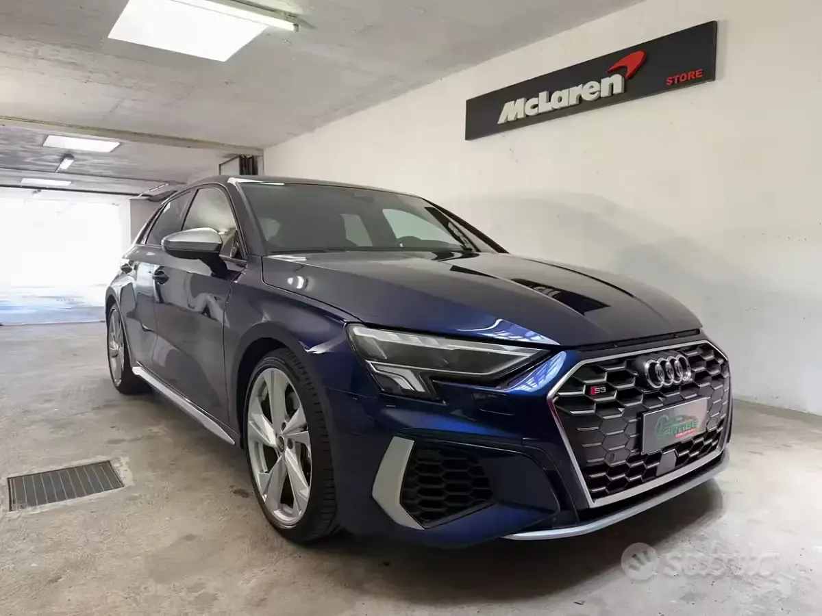 Usata Audi S3 310 CV (228 kW) 2022 Blu Berlina