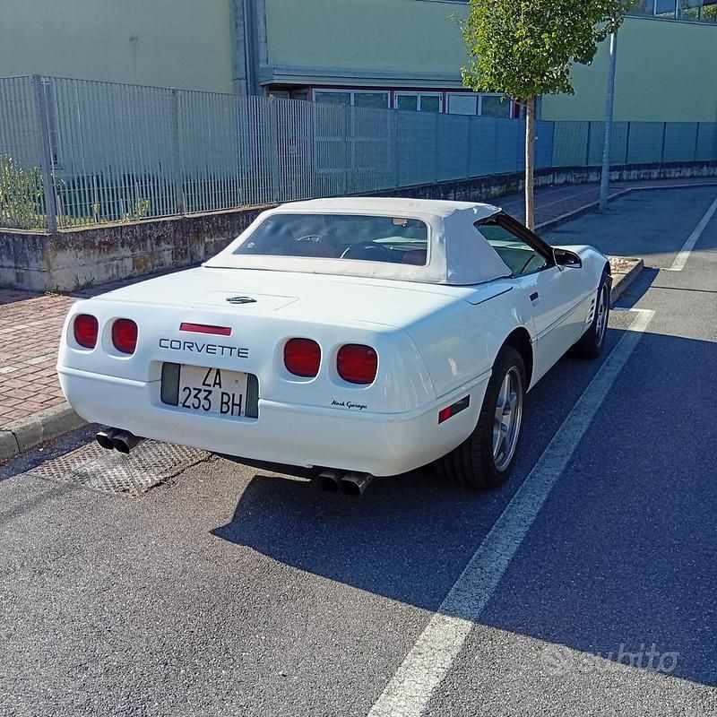Usata Corvette C4 305 CV (224 kW) 1991 Bianco Cabrio