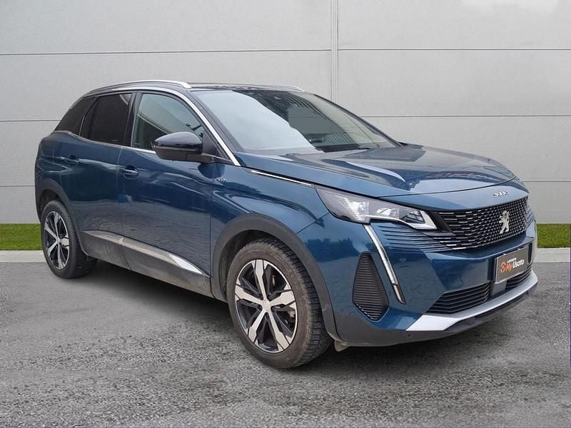 Usata Peugeot 3008 GT 131 CV (96 kW) 2023 Blu / tetto nero SUV