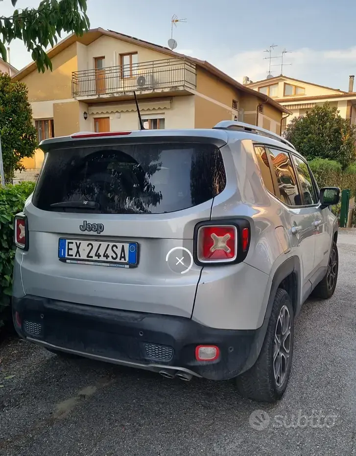 Usata Jeep Renegade 140 CV (102 kW) 2014 Grigio SUV