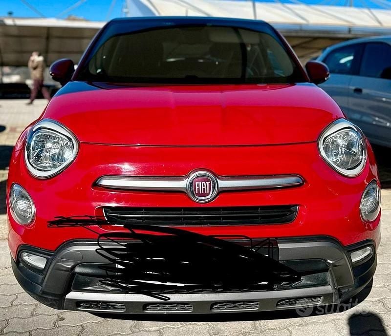 Usata Fiat 500X 110 CV (80 kW) 2015 Rosso SUV