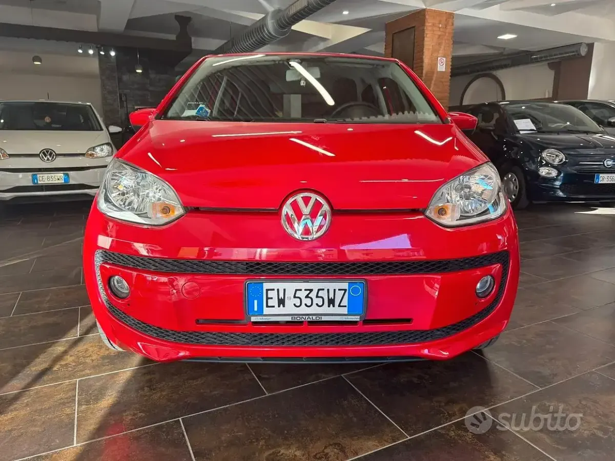 Usata VW up! Move 68 CV (50 kW) 2014 Rosso Utilitaria