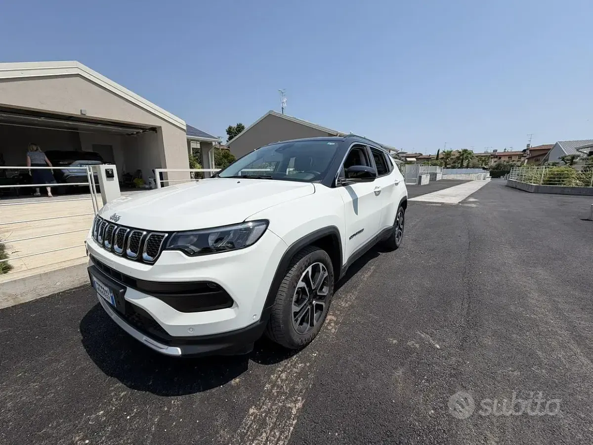 Usata Jeep Compass 150 CV (110 kW) 2021 Bianco SUV