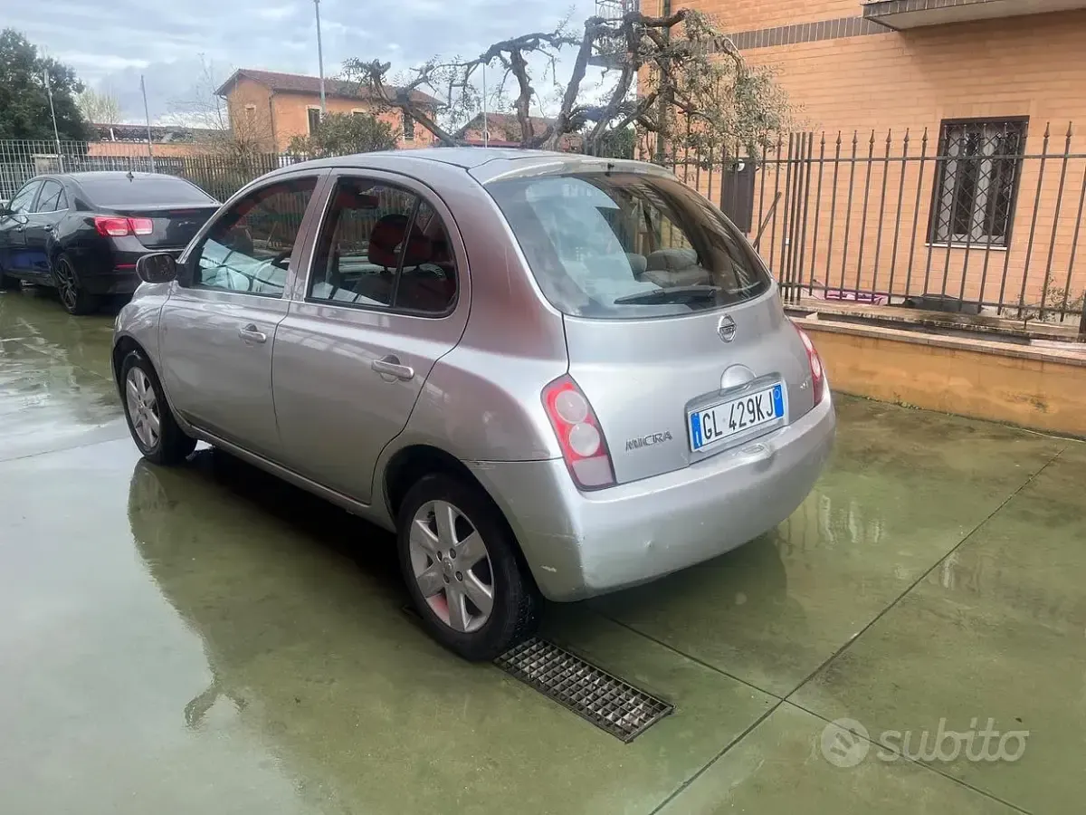 Usata Nissan Micra Acenta 65 CV (47 kW) 2004 Grigio Utilitaria
