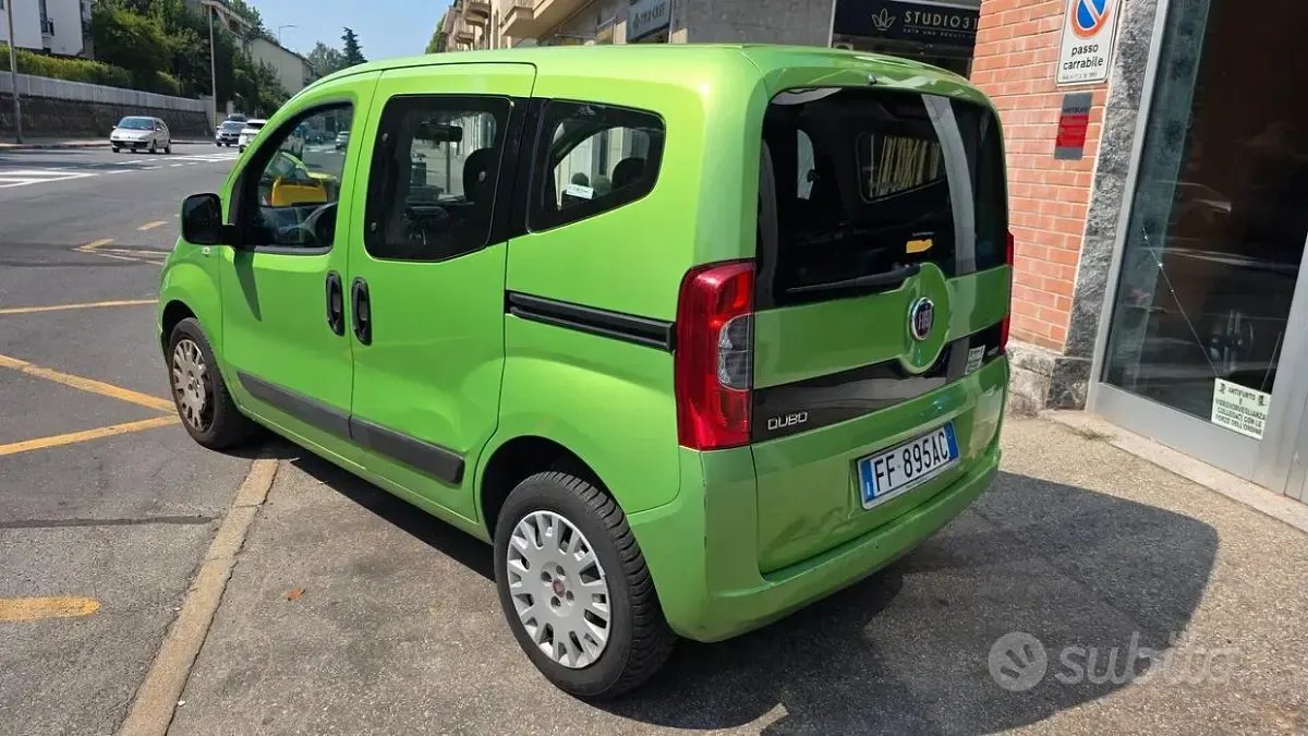 Usata Fiat Qubo Active 80 CV (58 kW) 2016 Verde Monovolume