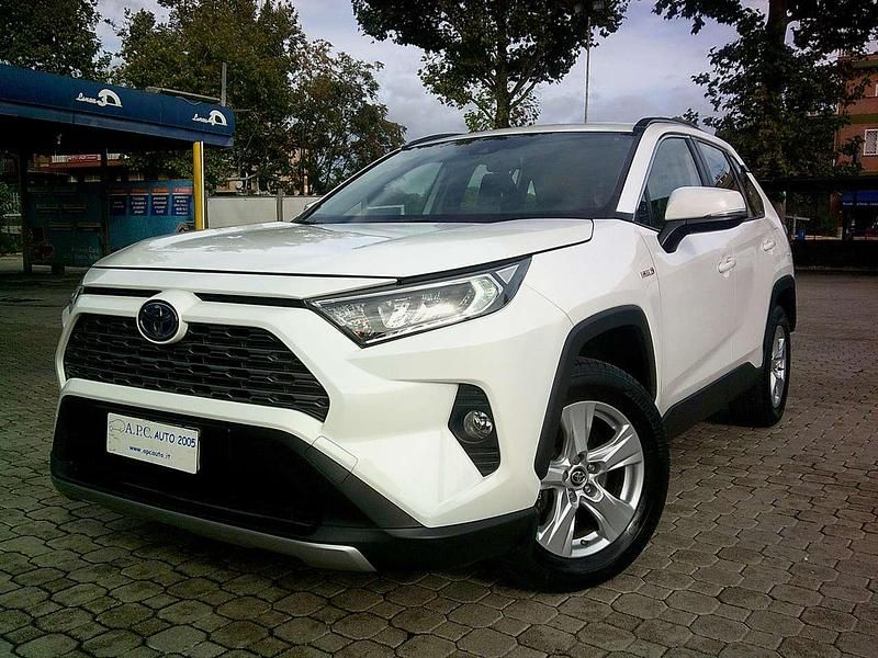 Bianco Usata 2020 Toyota RAV4 Hybrid Business Edition SUV | 26.000 € (Buon prezzo) - Immagine 1/4