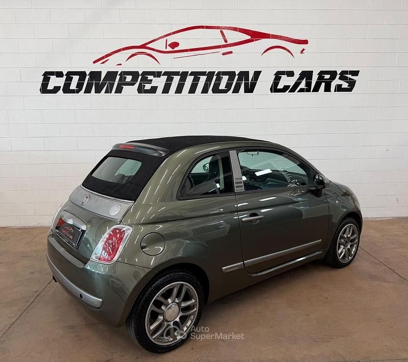 Usata Fiat 500 Rock 95 CV (69 kW) 2011 Verde Cabrio
