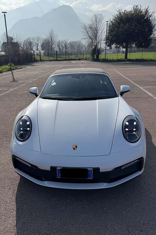 Usata Porsche 911 Carrera 4S Cabriolet 450 CV (330 kW) 2020 Bianco Cabrio
