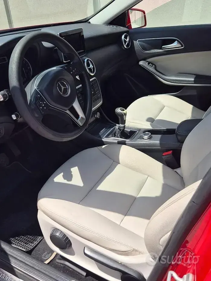 Usata Mercedes A160 2014 Rosso Utilitaria