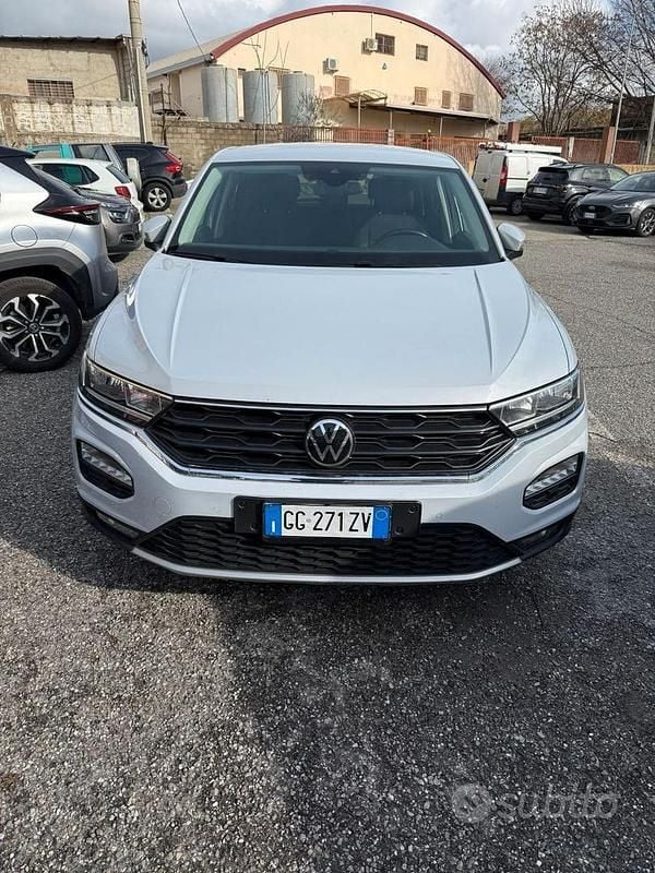 Usata VW T-Roc Sportline 150 CV (110 kW) 2021 Bianco SUV