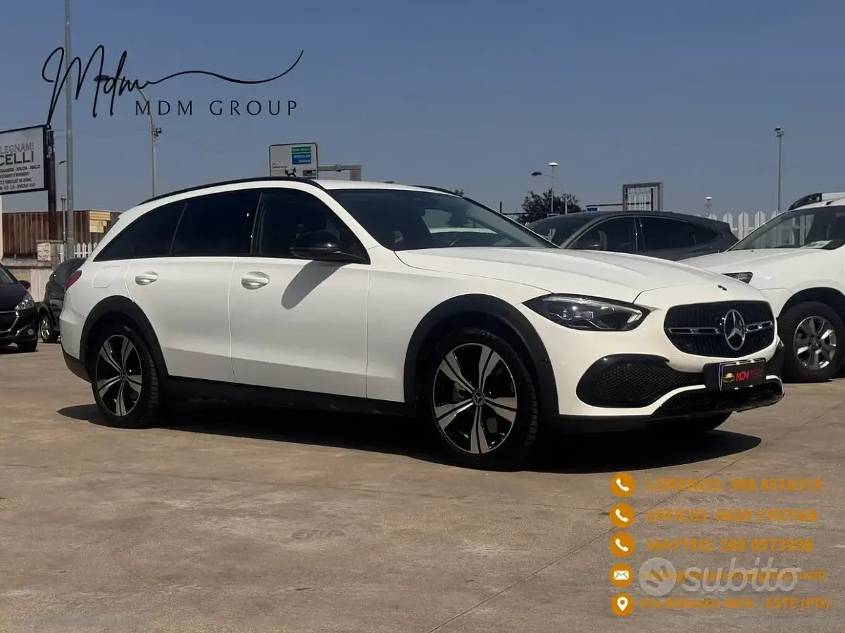 Usata Mercedes C220 Premium Plus 200 CV (147 kW) 2023 Bianco Station wagon