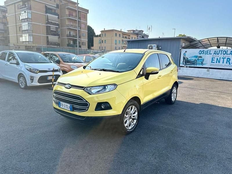 Usata Ford Ecosport Titanium S 95 CV (69 kW) 2017 Giallo SUV