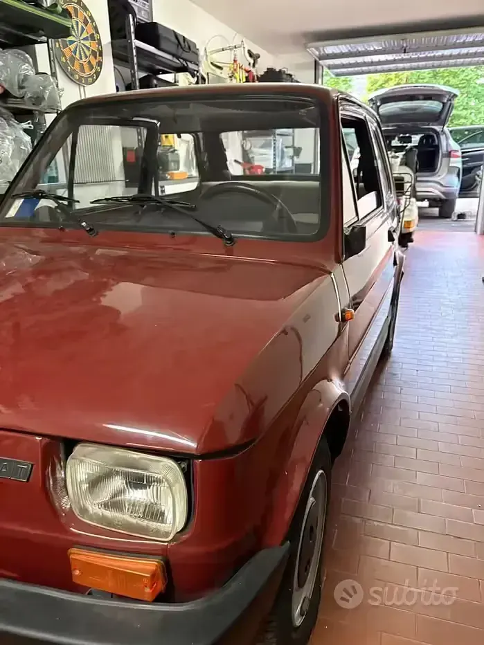 Usata Fiat 126 24 CV (17 kW) 1986 Rosso Utilitaria