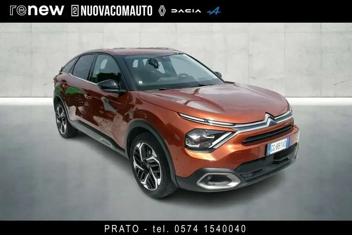 Usata Citroën C4 Shine 110 CV (80 kW) 2022 Arancione Berlina