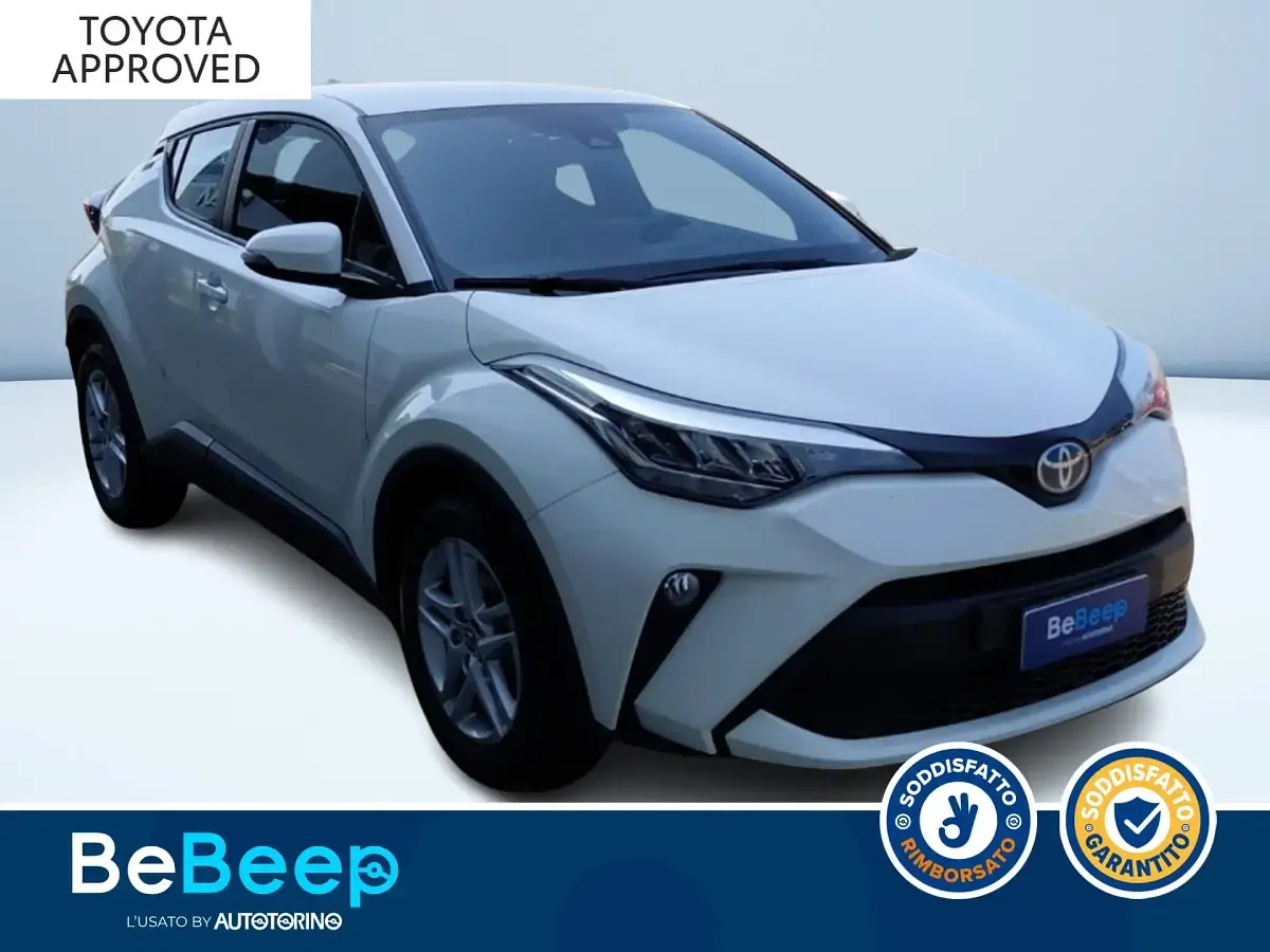 Usata Toyota C-HR Active 122 CV (89 kW) 2023 Bianco pastello SUV