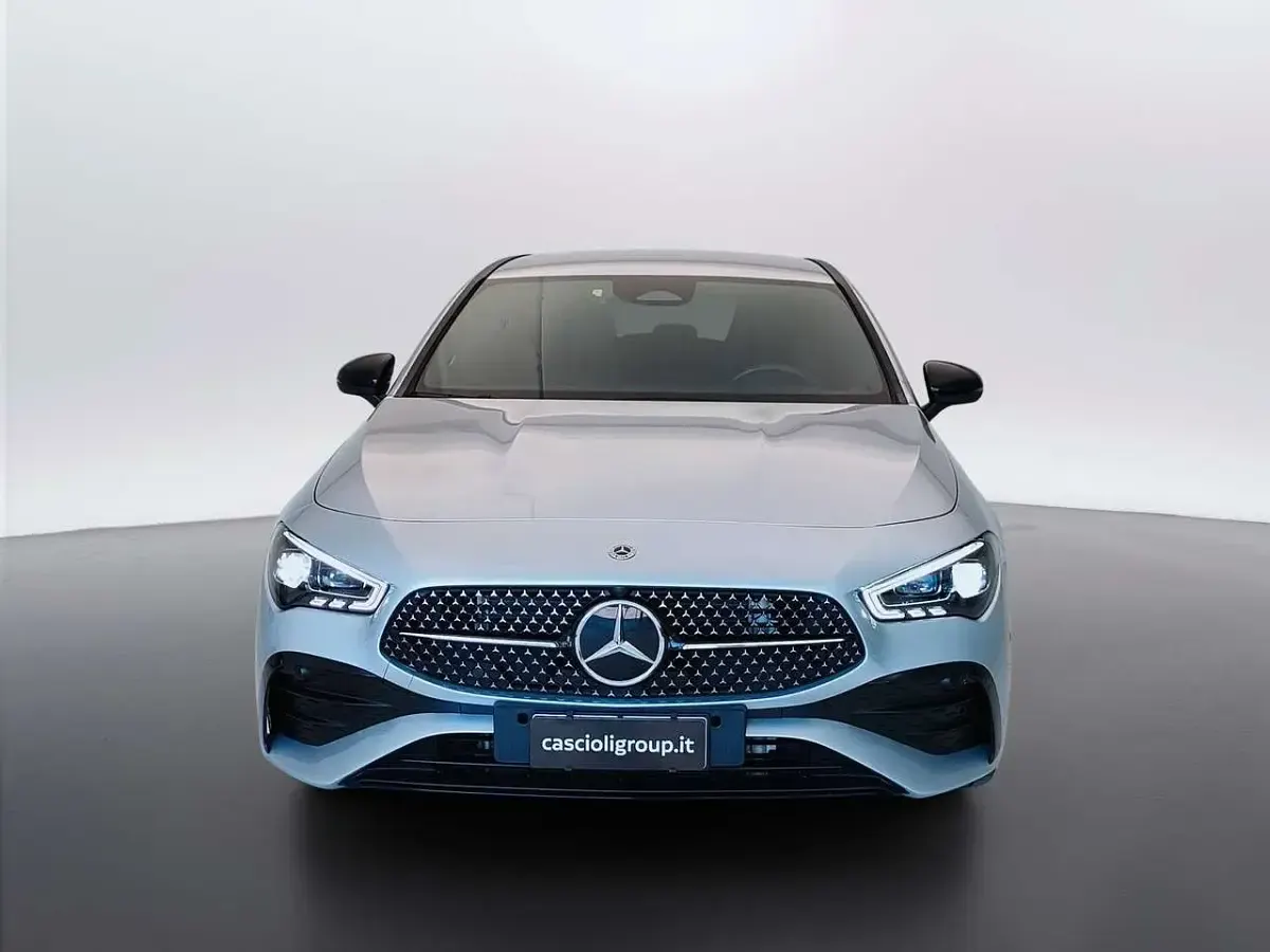 Usata Mercedes CLA200 Advanced Plus 150 CV (110 kW) 2023 Argento iridio Coupé