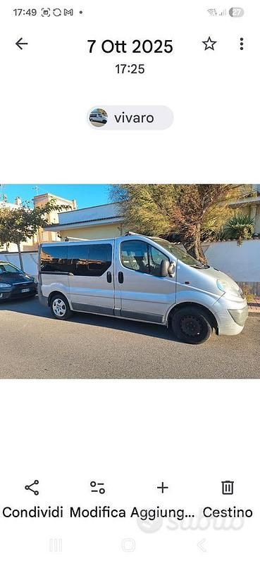 Usata Opel Vivaro 120 CV (88 kW) 2009 Monovolume