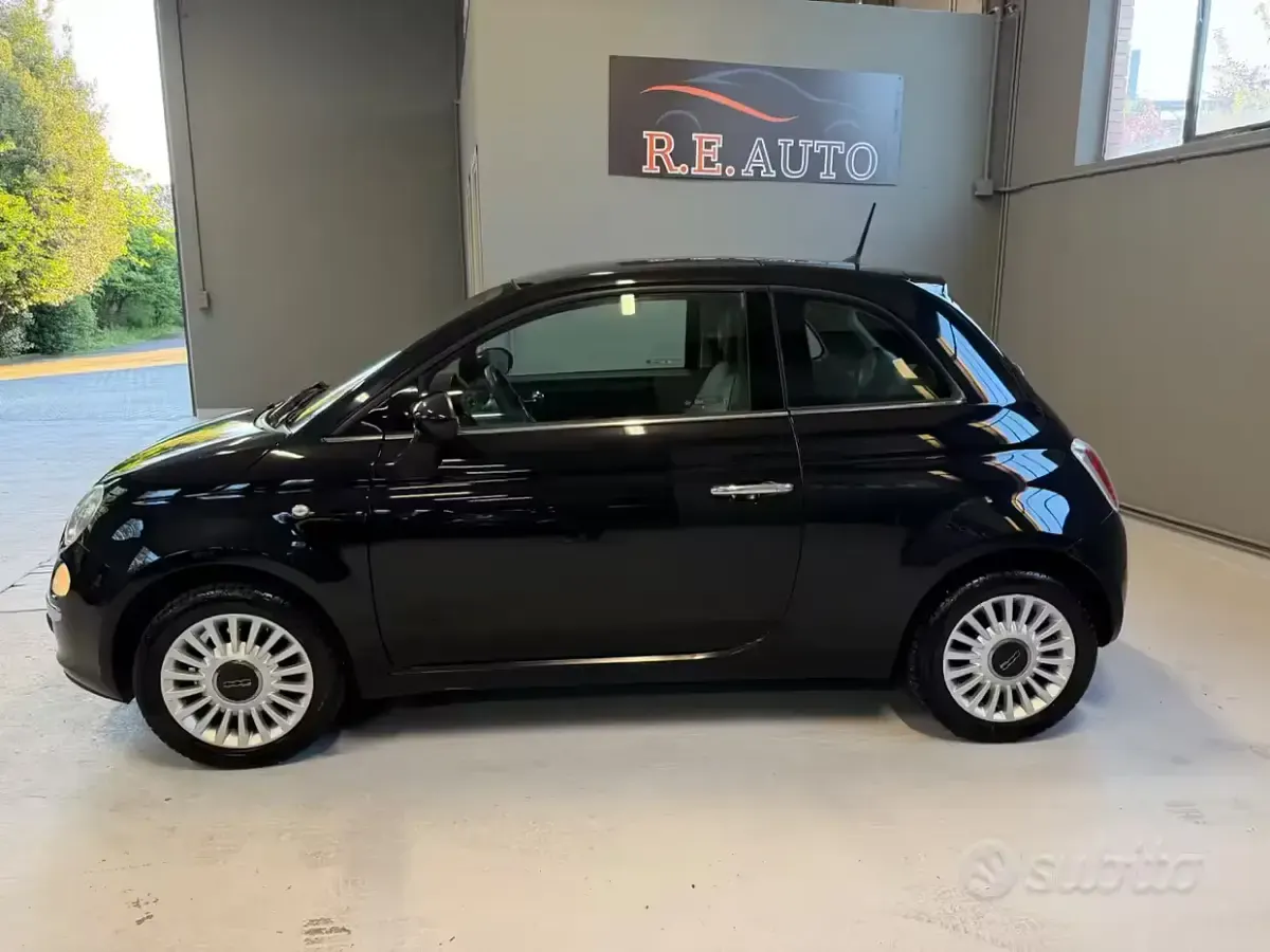 Usata Fiat 500 Lounge 69 CV (50 kW) 2014 Nero Berlina