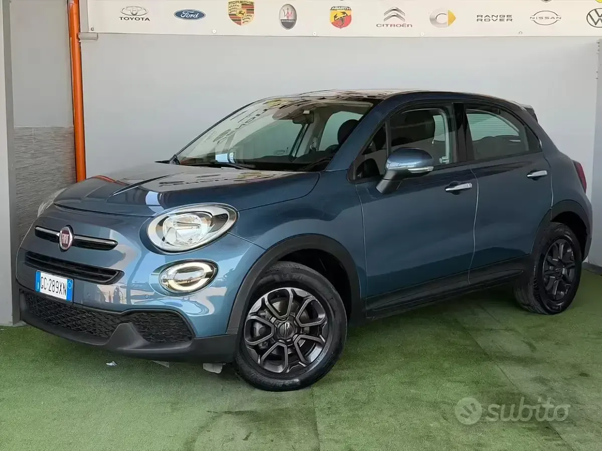 Usata Fiat 500X Lounge 95 CV (69 kW) 2020 Bluazzurro SUV