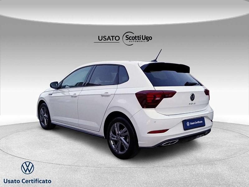 Usata VW Polo R-line 110 CV (80 kW) 2023 0q pure white Berlina