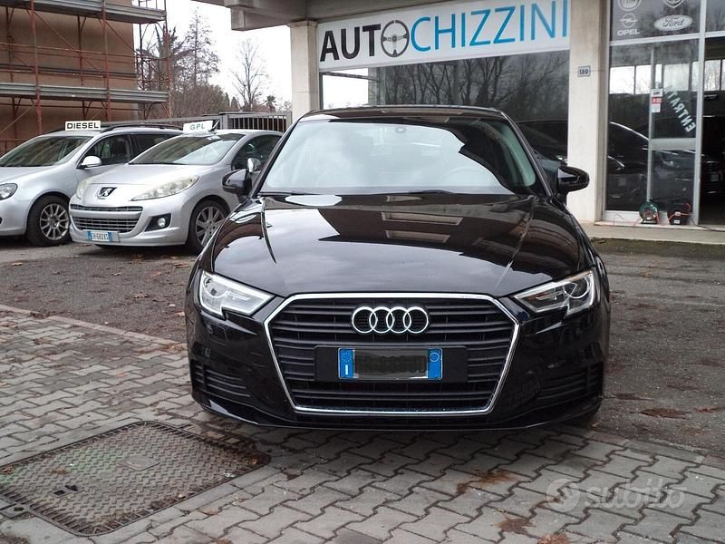Usata Audi A3 Business 116 CV (85 kW) 2018 Nero Berlina